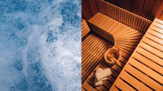 Sauna vs. Hot Tub. What works best for you