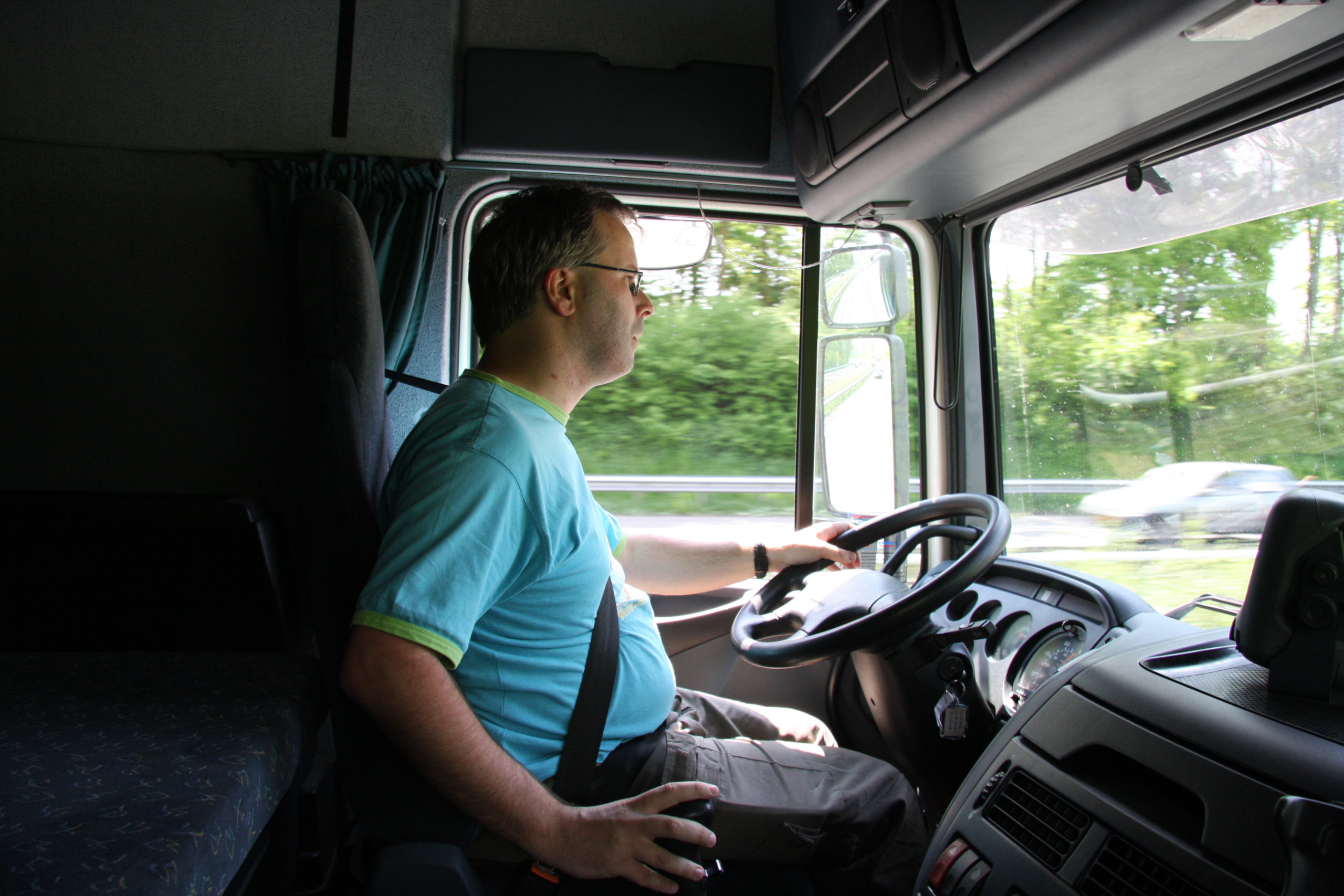 Where Do Truck Drivers Sleep?